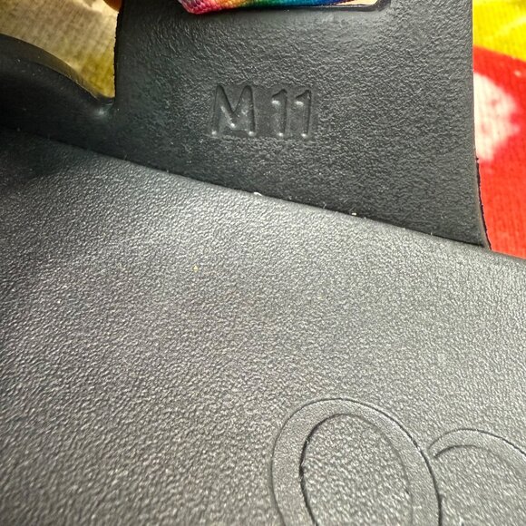 Chaco Men's Dark Tie Dye Chillos Slide Sandals Adjustable Strap M11 - Picture 5 of 8